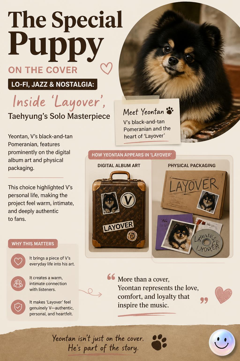 The special puppy on the cover