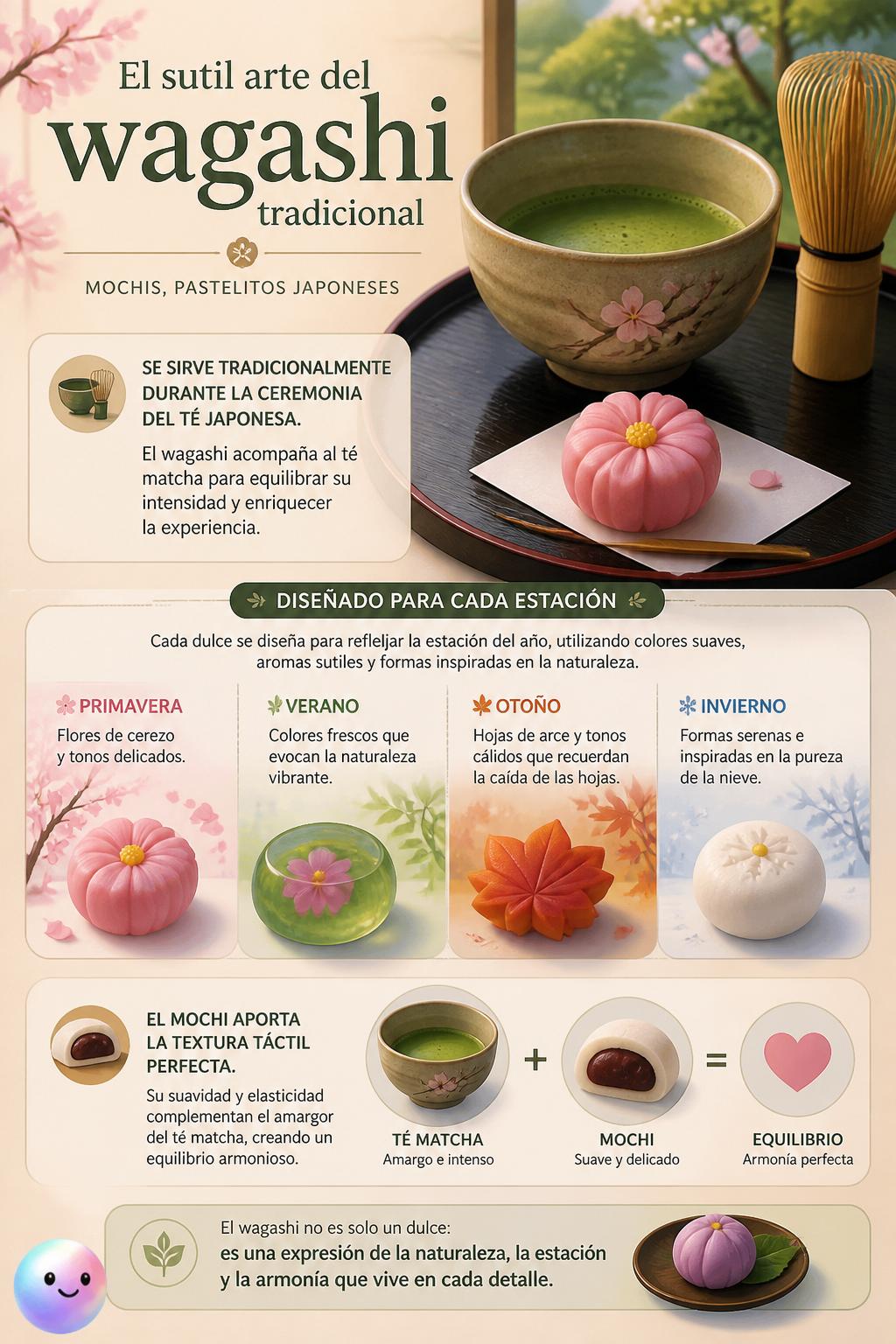 El sutil arte del wagashi tradicional
