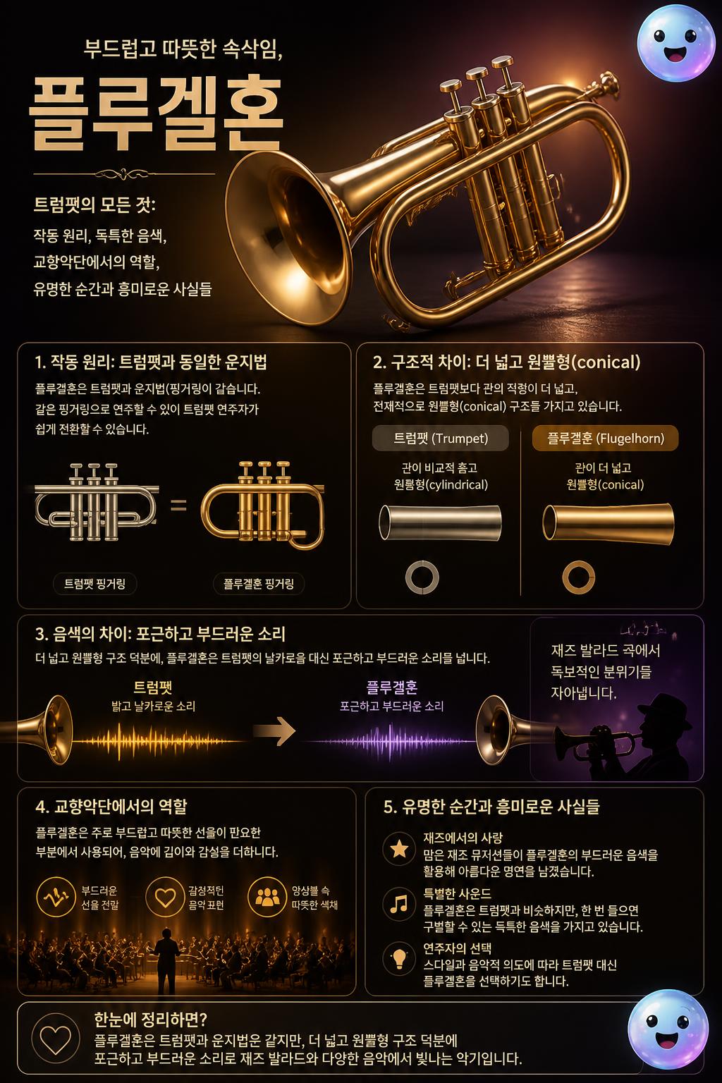 부드럽고 따뜻한 속삭임, 플루겔혼