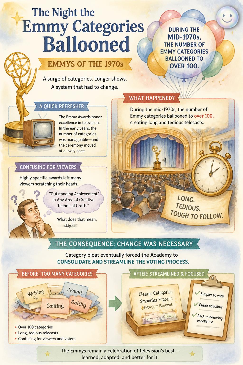 The night the Emmy categories ballooned