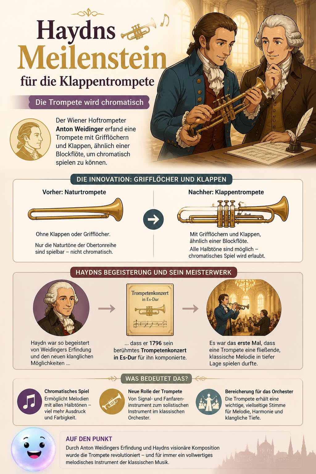 Haydns Meilenstein für die Klappentrompete