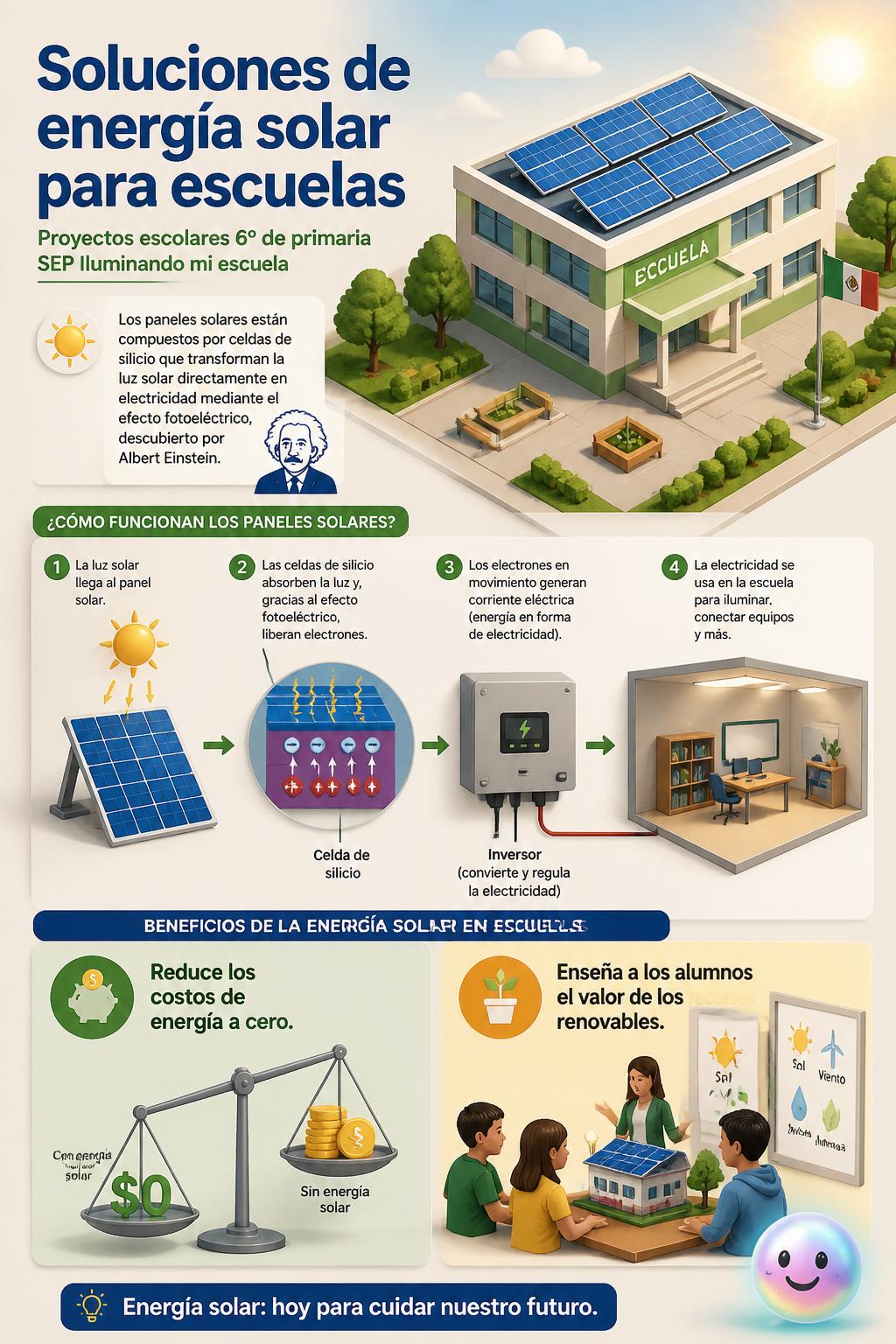 Soluciones de energía solar para escuelas