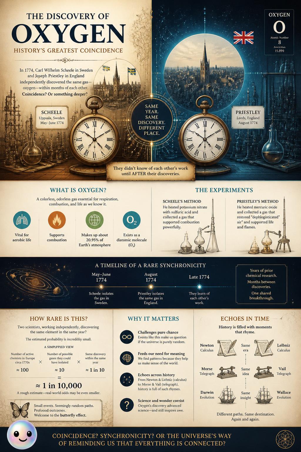 The discovery of oxygen