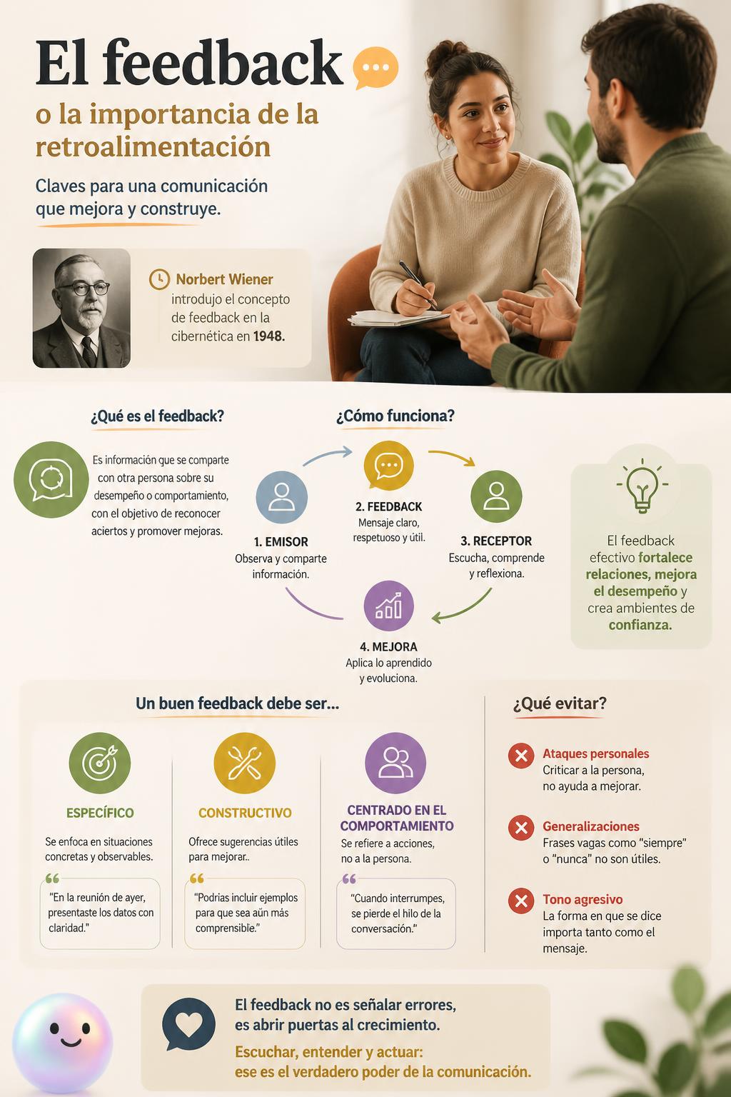 El feedback o la importancia de la retroalimentación