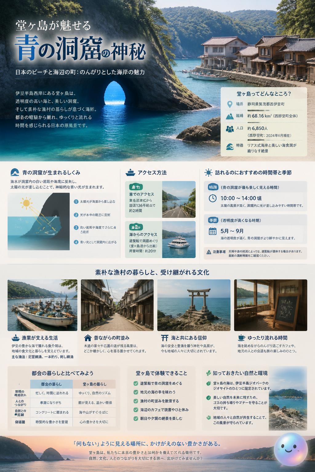 堂ヶ島が魅せる青 of 洞窟の神秘