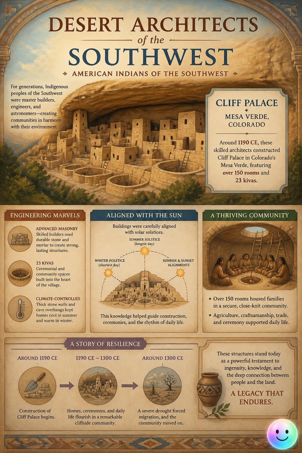 Desert architects of the Southwest