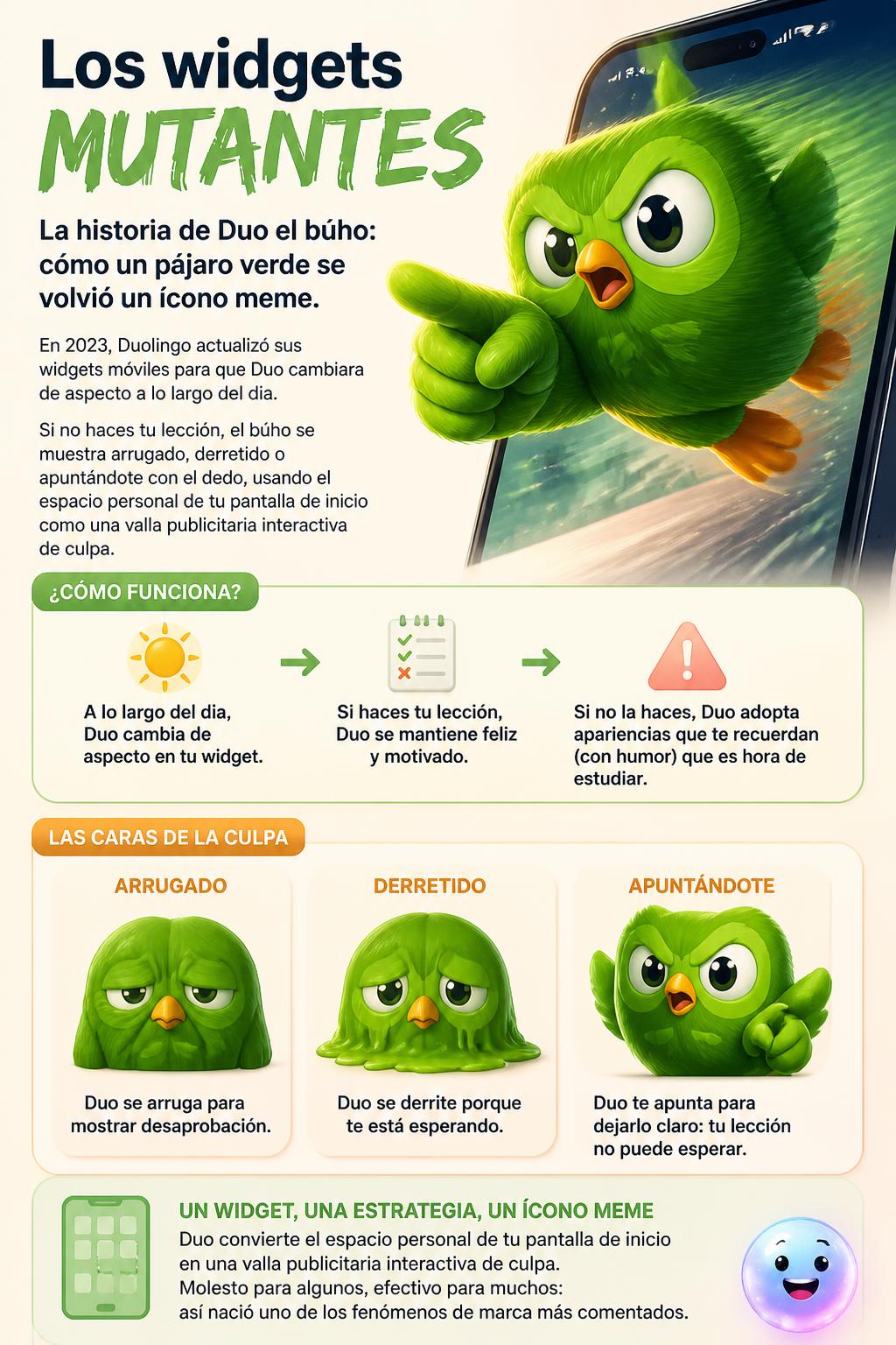 Los widgets mutantes