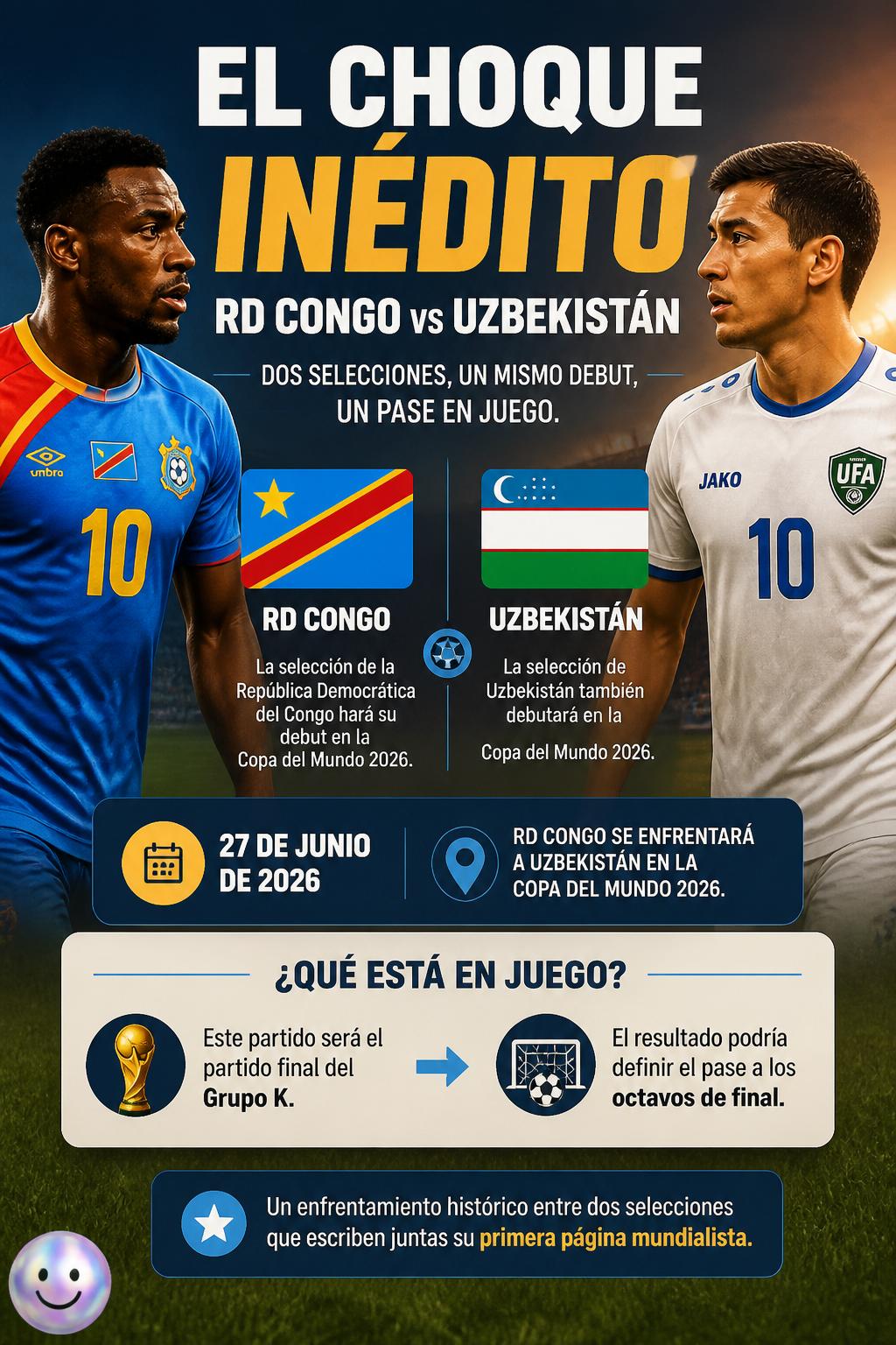 El choque inédito con Uzbekistán