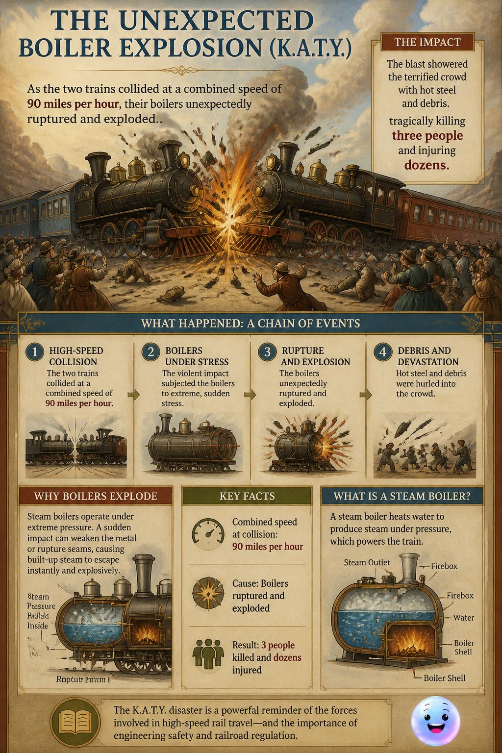 The unexpected boiler explosion