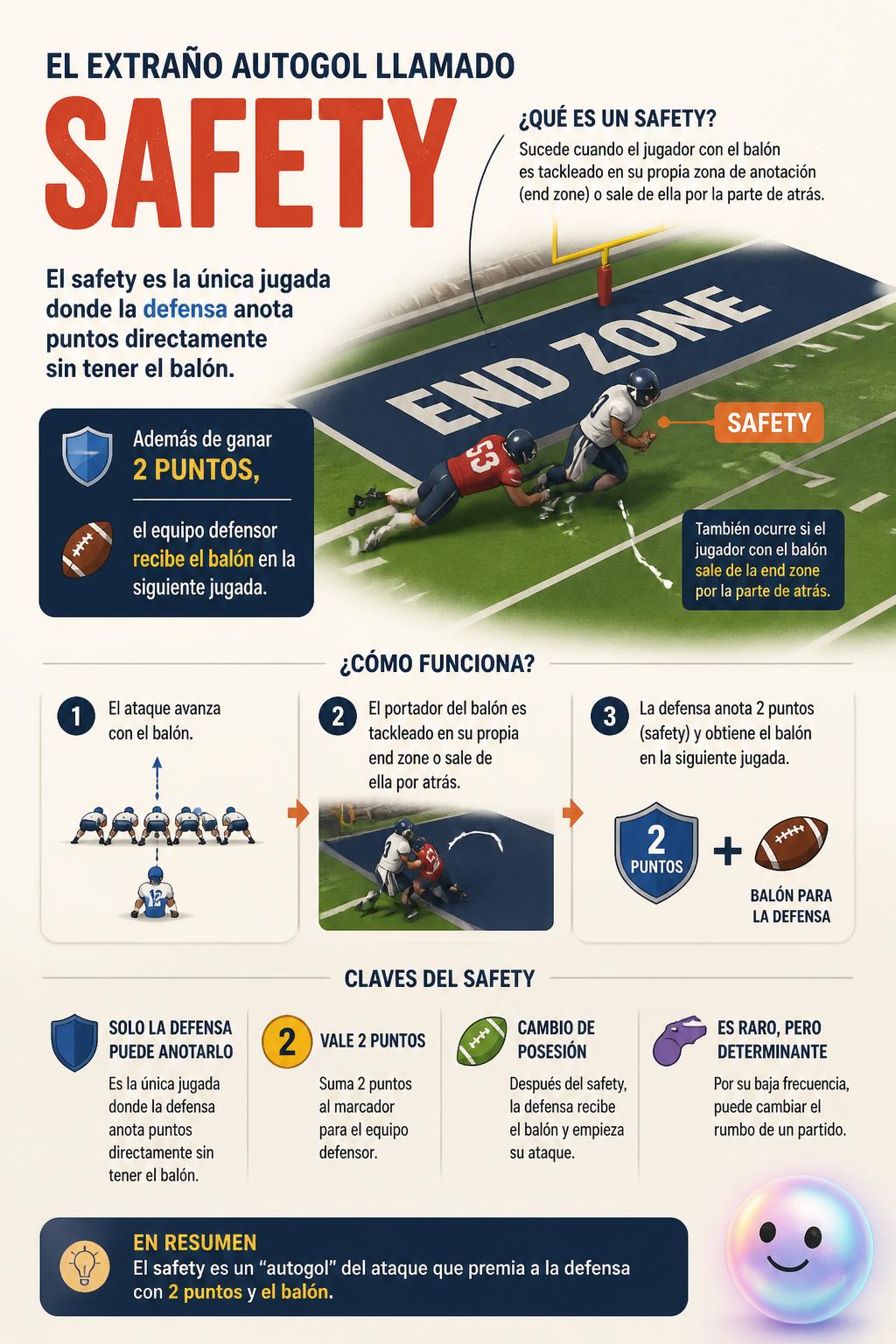 El extraño autogol llamado safety