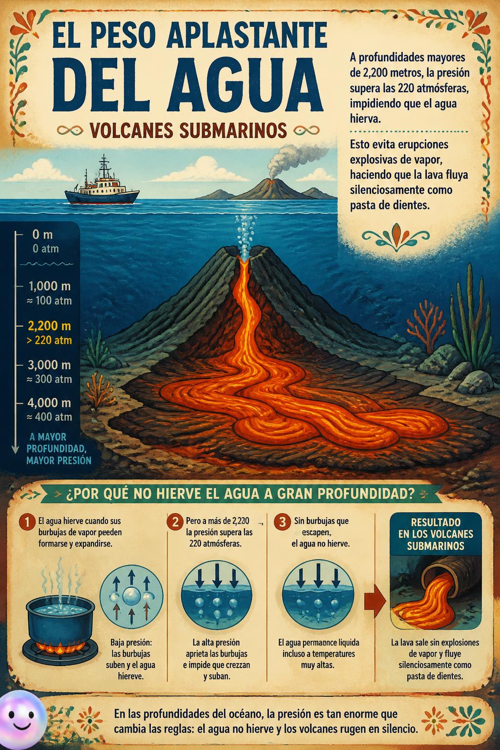 El peso aplastante del agua