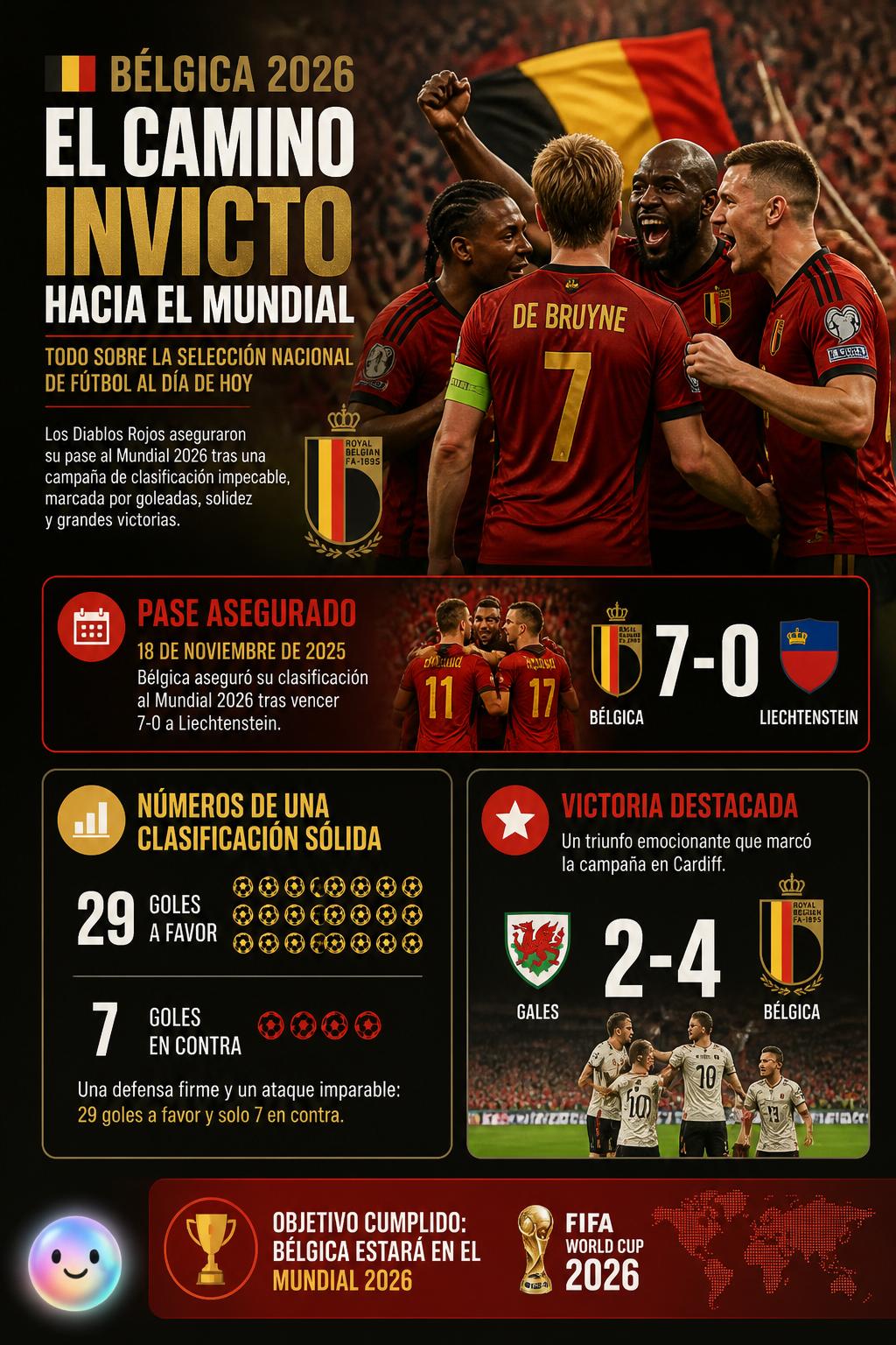 El camino invicto hacia el Mundial