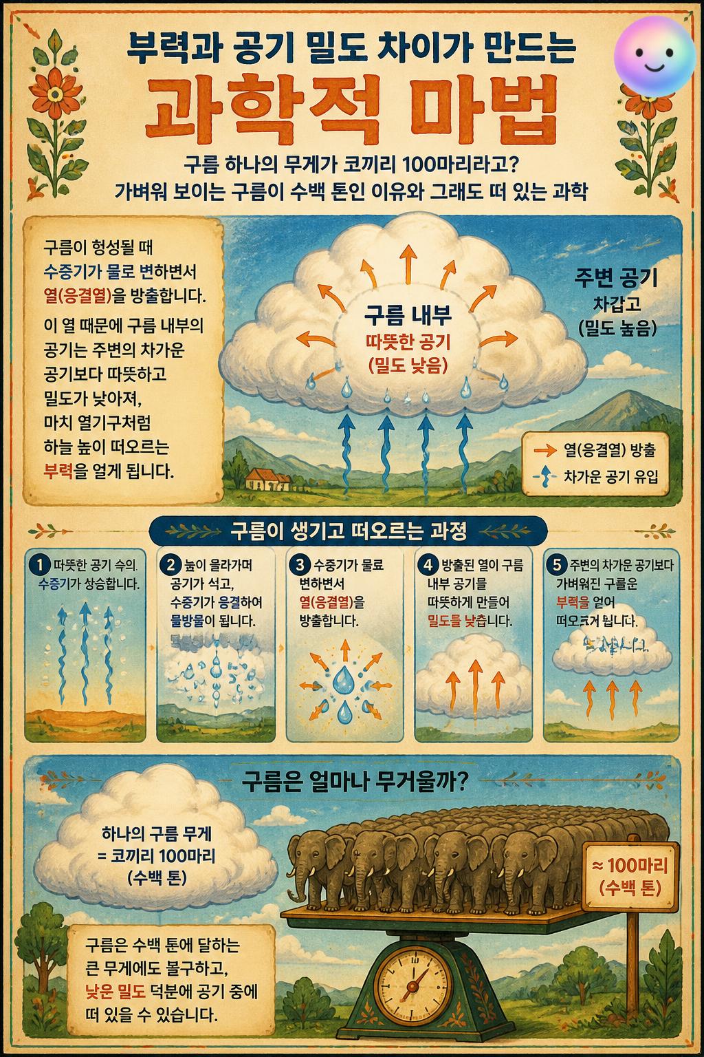 부력과 공기 밀도 차이가 만드는 과학적 마법
