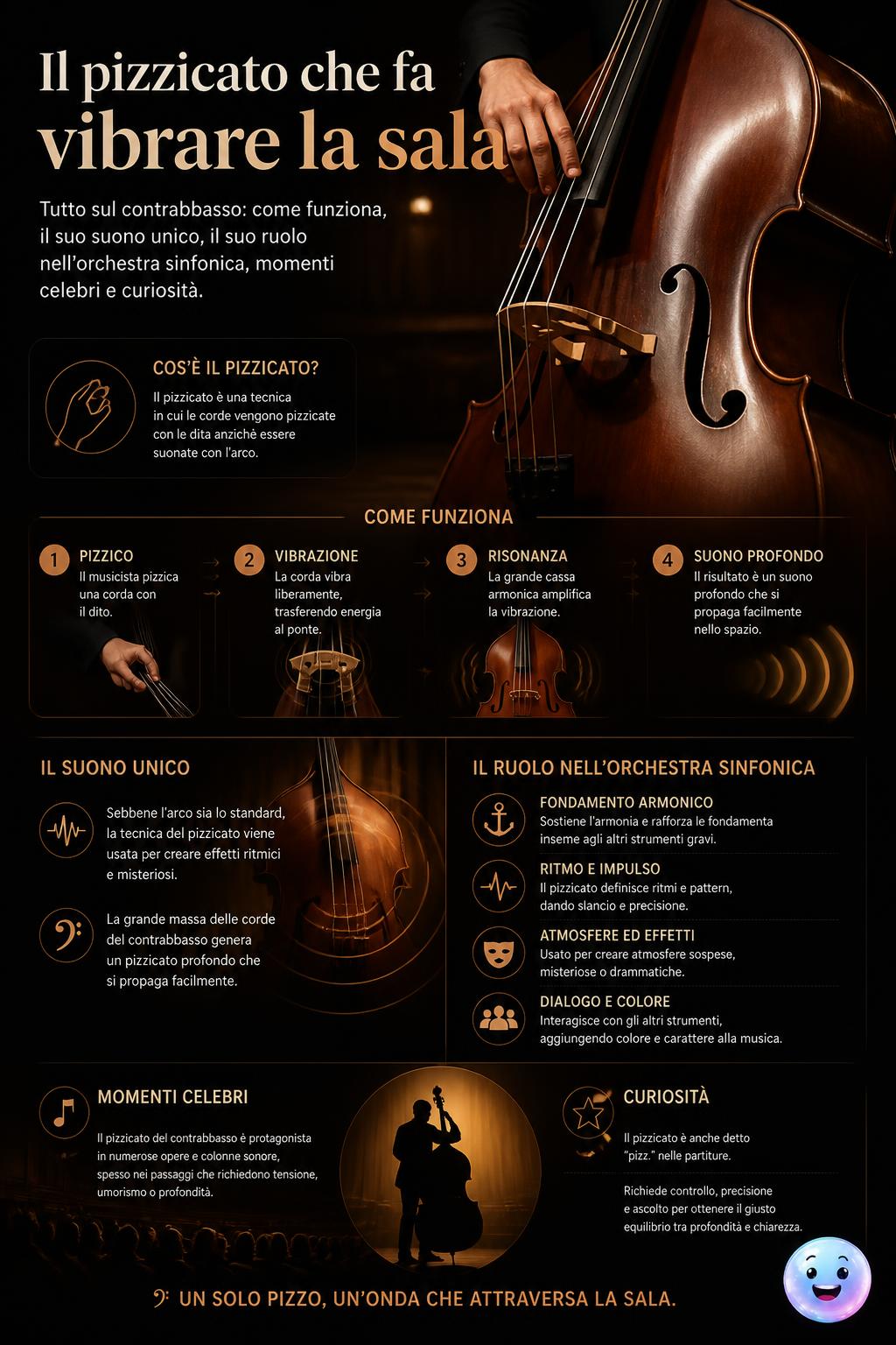 Il pizzicato che fa vibrare la sala