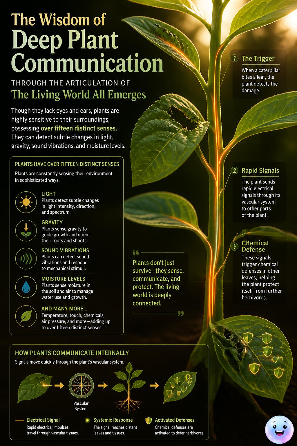 The wisdom of deep plant communication