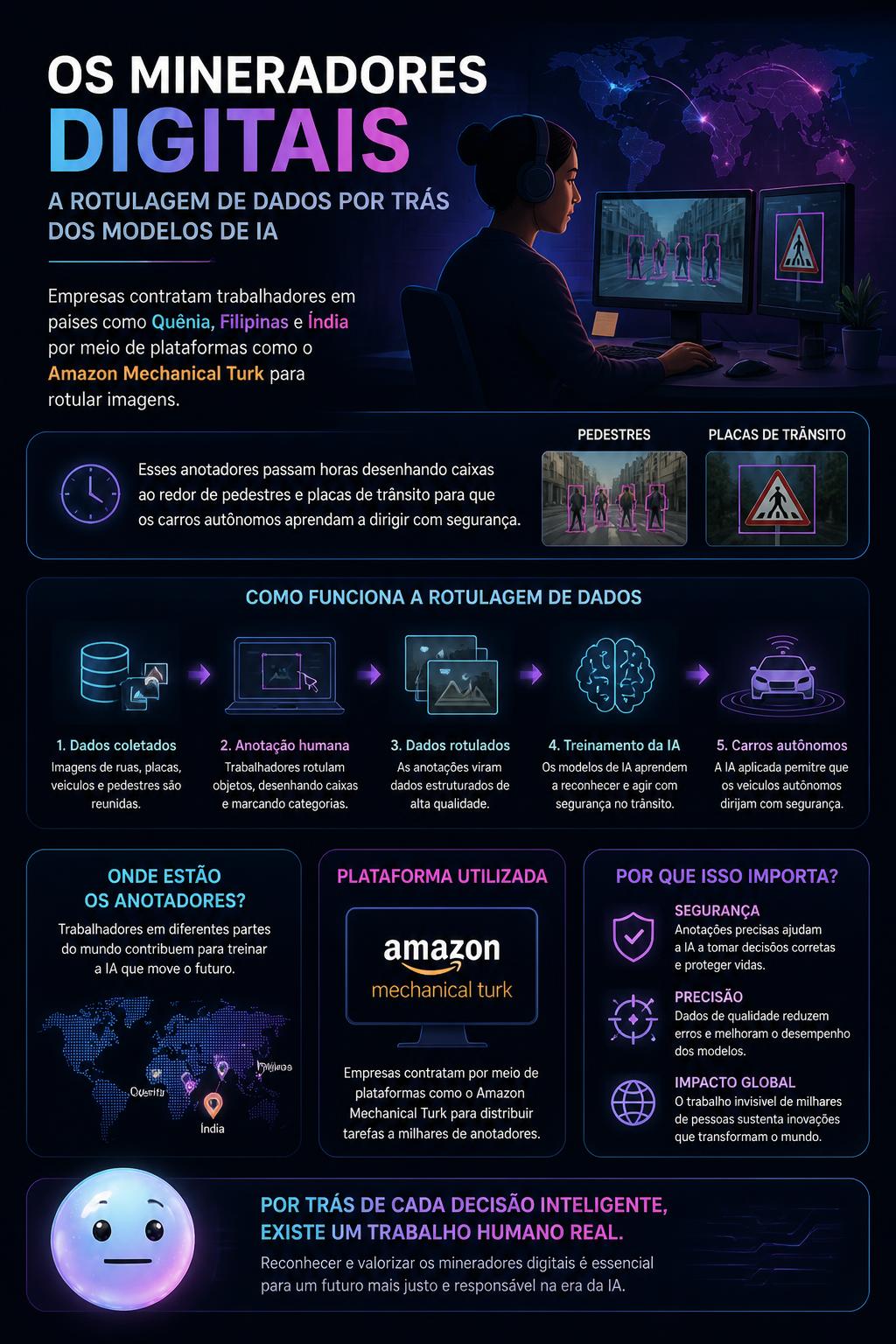 Os mineradores digitais e a rotulagem de dados