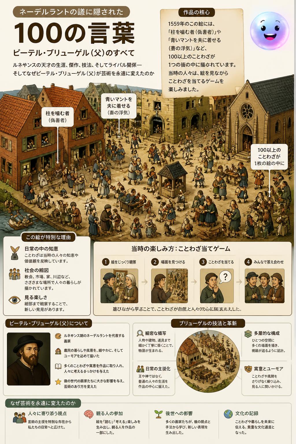 ネーデルラントの諺に隠された100の言葉