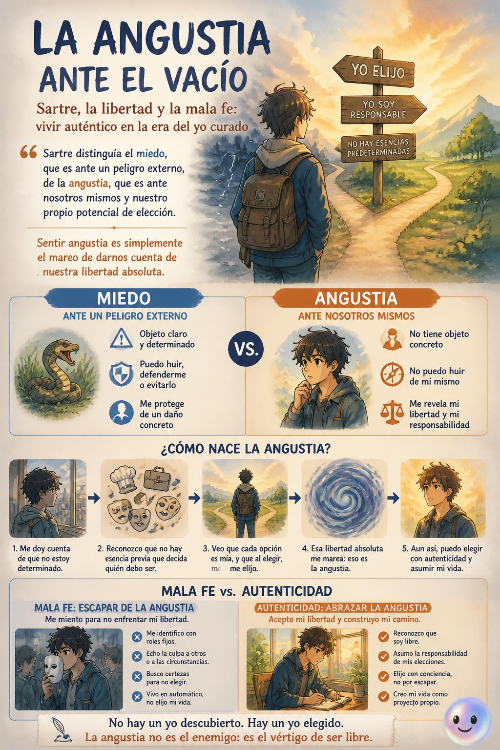 La angustia ante el vacío