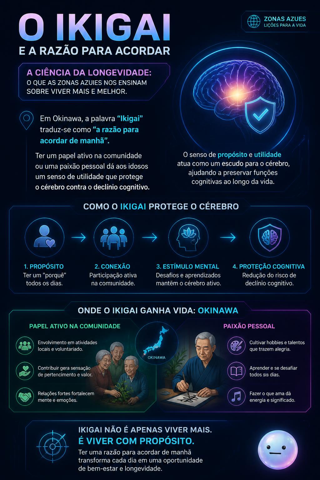 O Ikigai e a razão para acordar