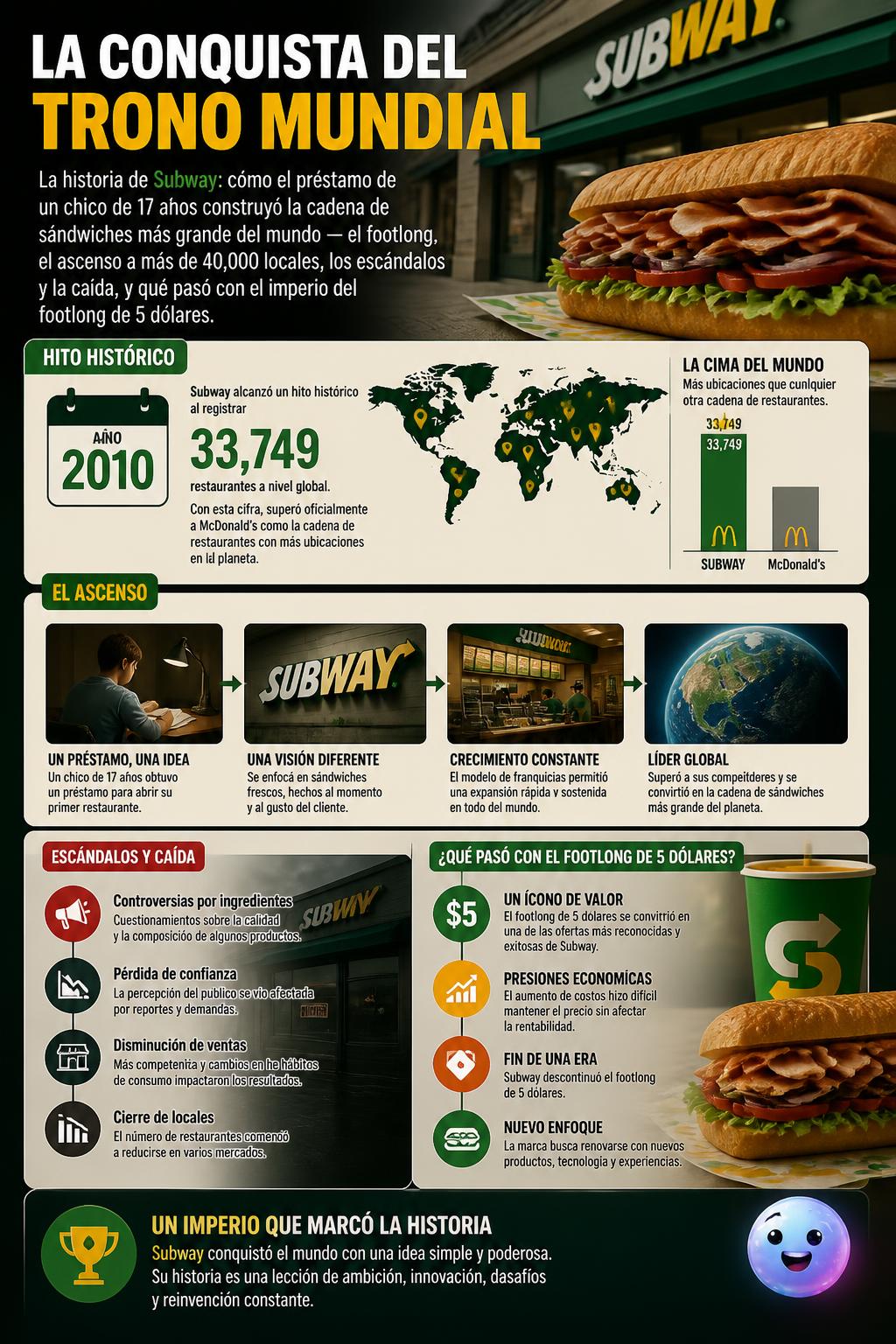 La conquista del trono mundial