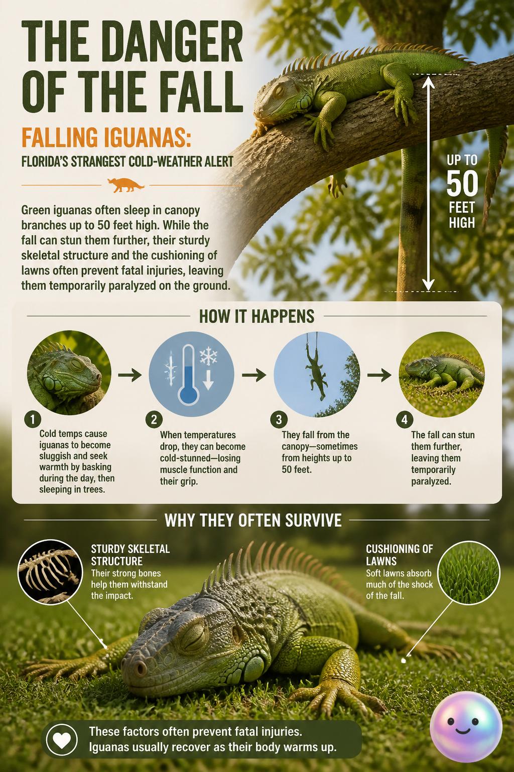 The danger of the fall