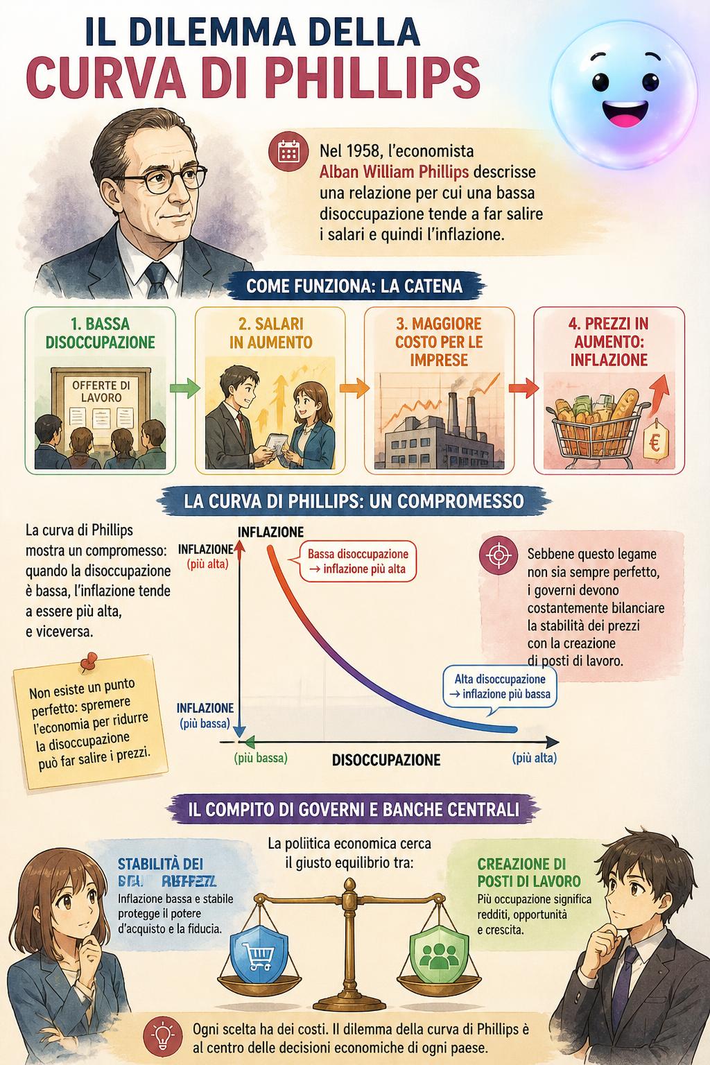 Il dilemma della curva di Phillips