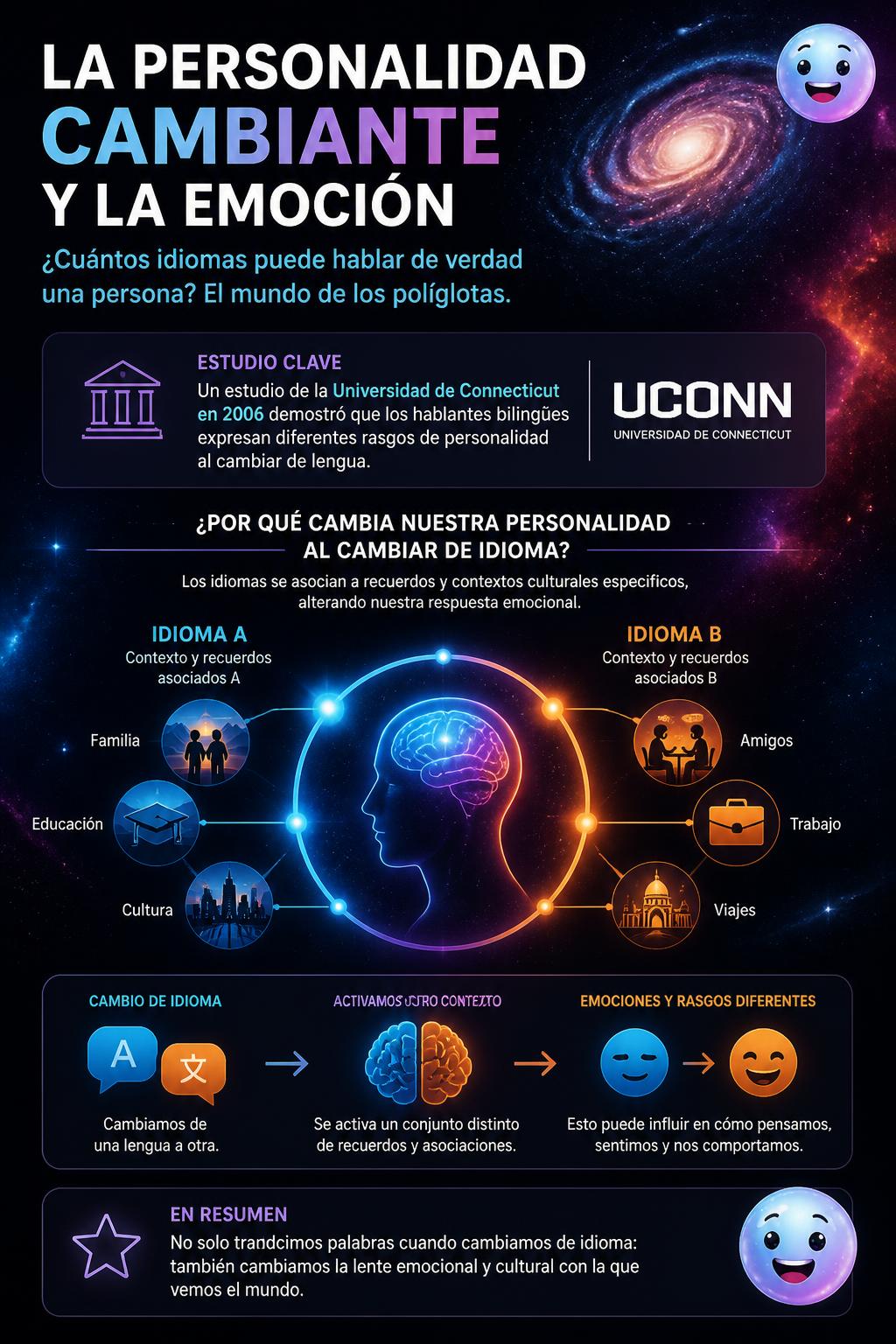 La personalidad cambiante y la emoción
