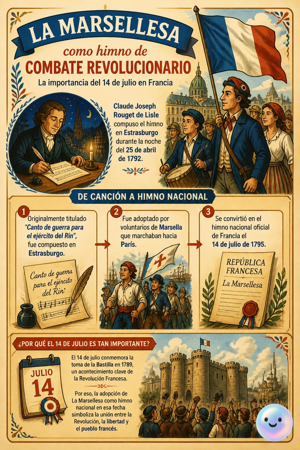 La Marsellesa como himno de combate revolucionario