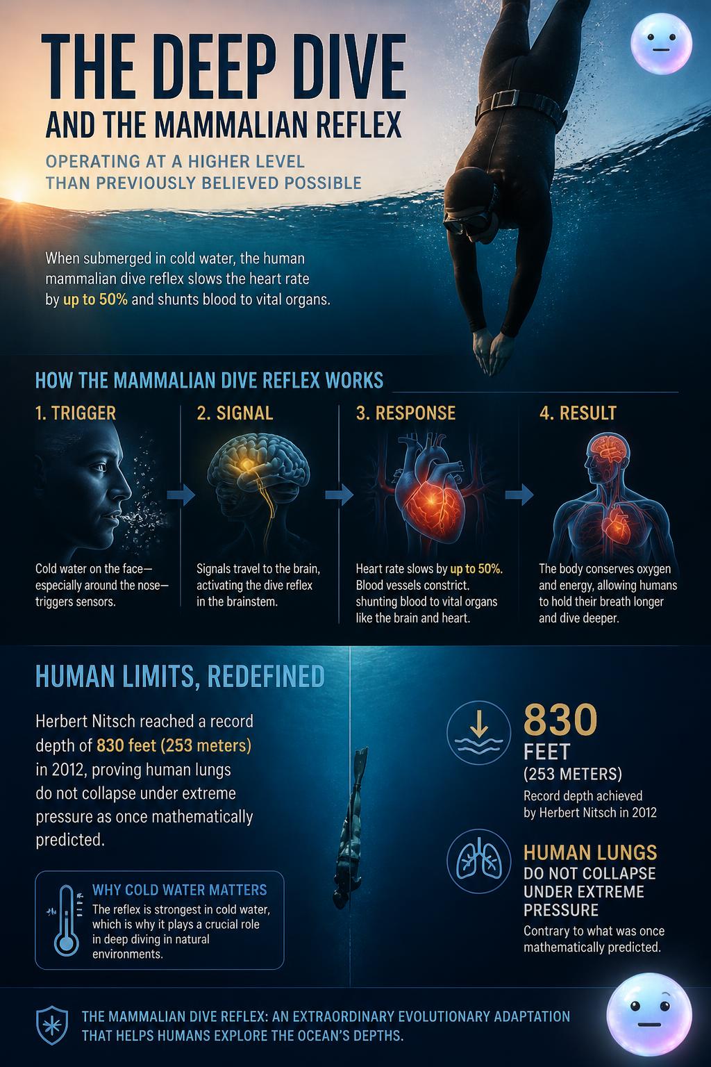 The deep dive and the mammalian reflex