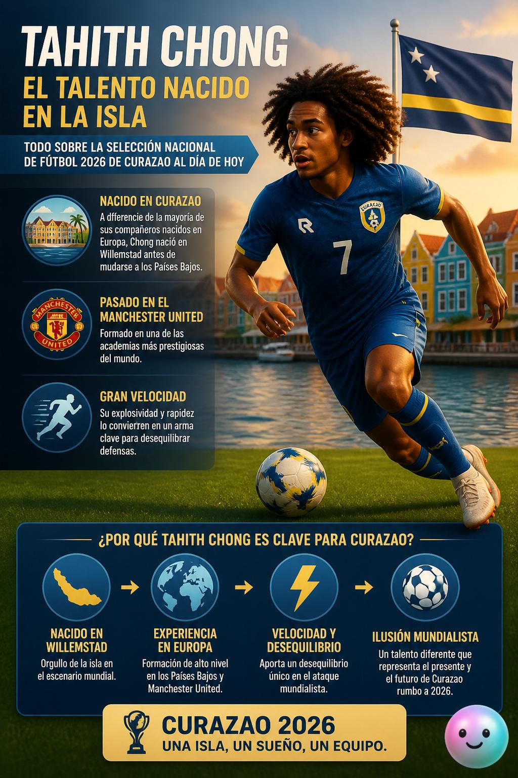 Tahith Chong, el talento nacido en la isla
