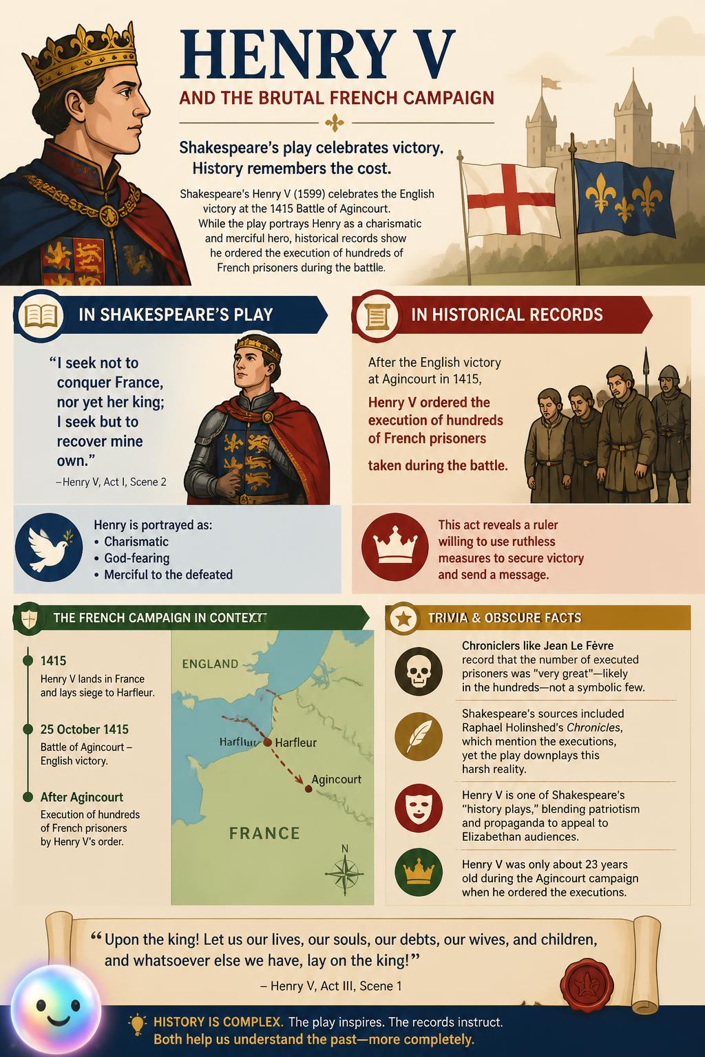 Henry V and the brutal French campaign