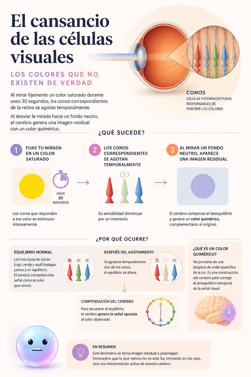 El cansancio de las células visuales