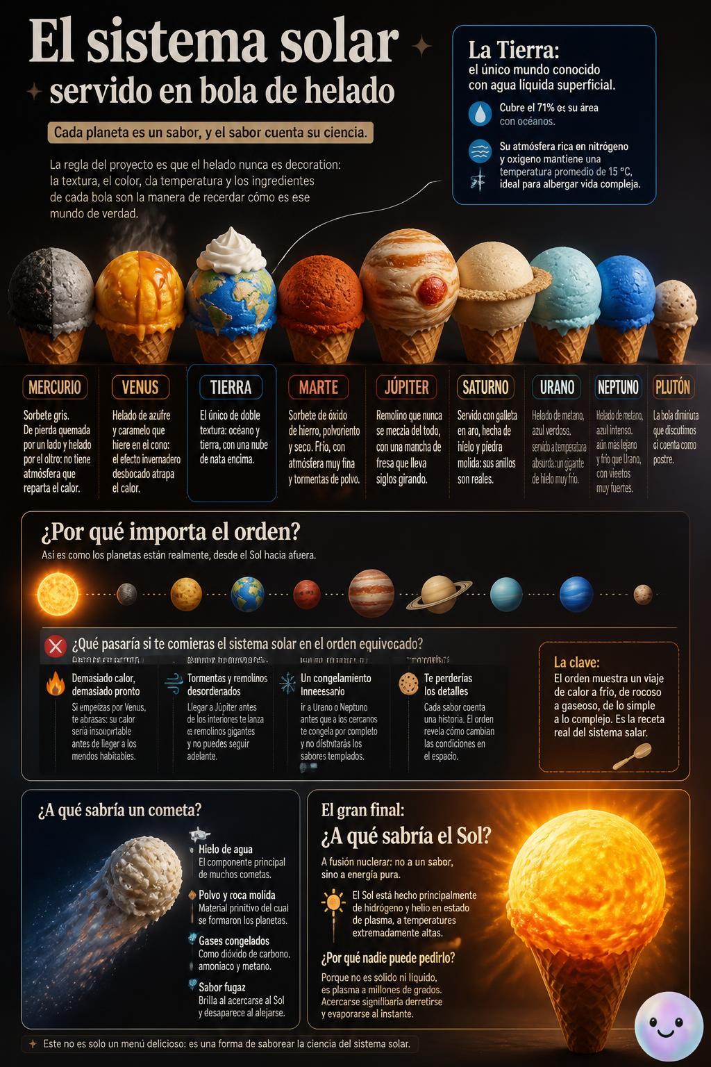 La Tierra de doble textura