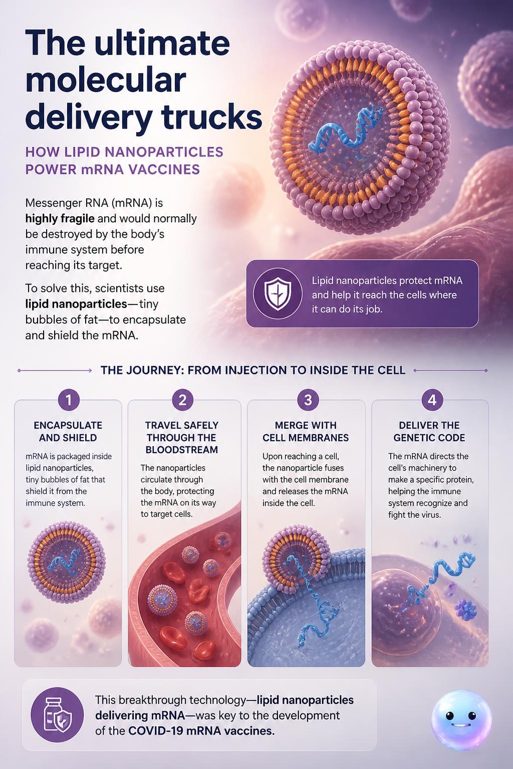 The ultimate molecular delivery trucks