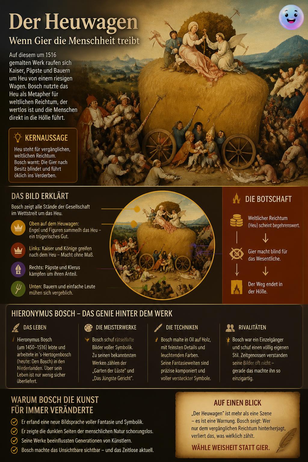 Der Heuwagen: Wenn Gier die Menschheit treibt