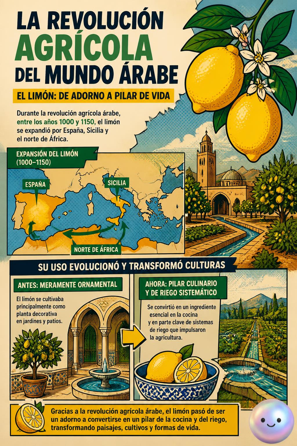 La revolución agrícola del mundo árabe