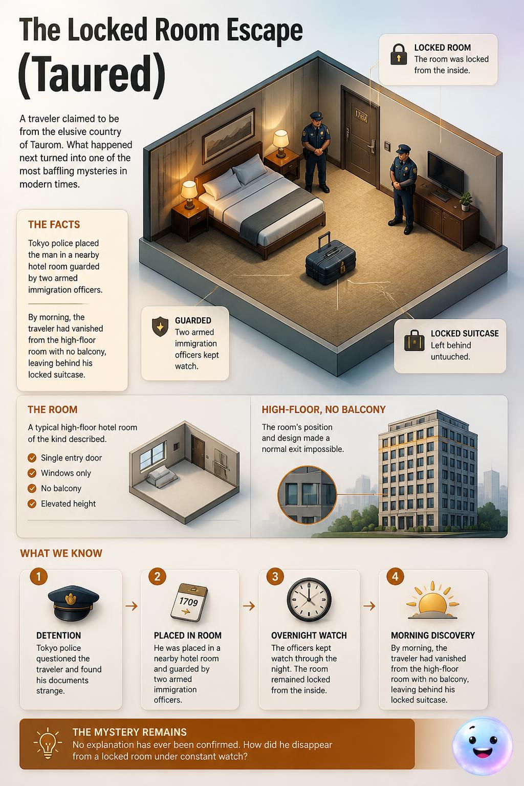 The locked room escape