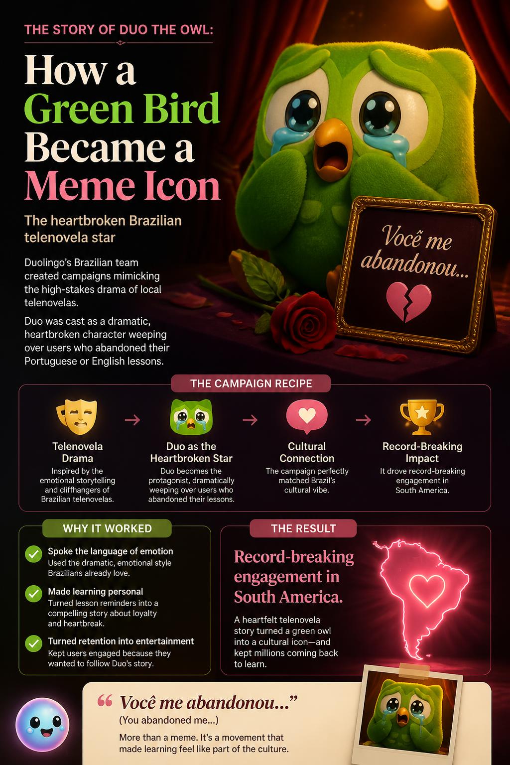 The heartbroken Brazilian telenovela star