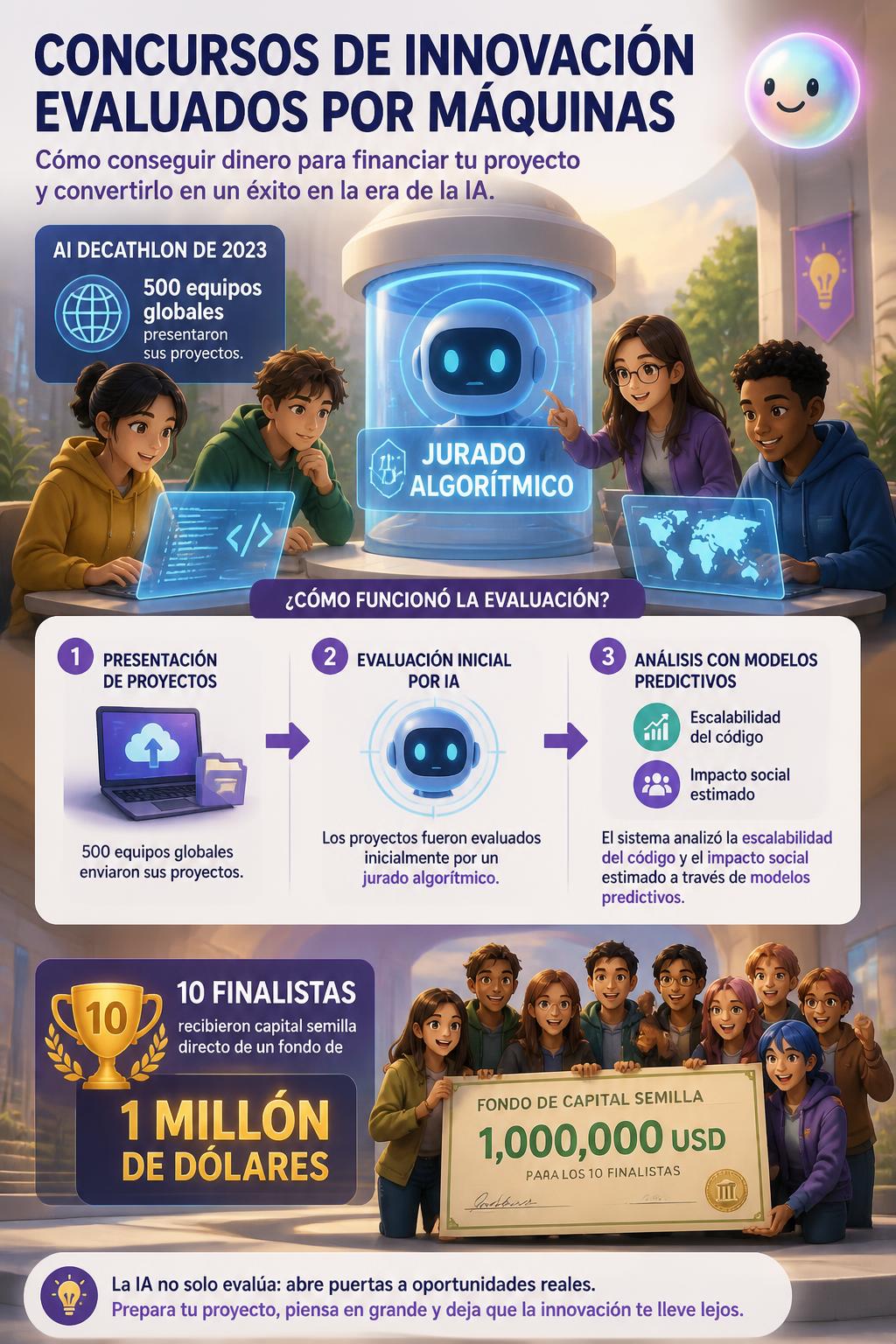 Concursos de innovación evaluados por máquinas