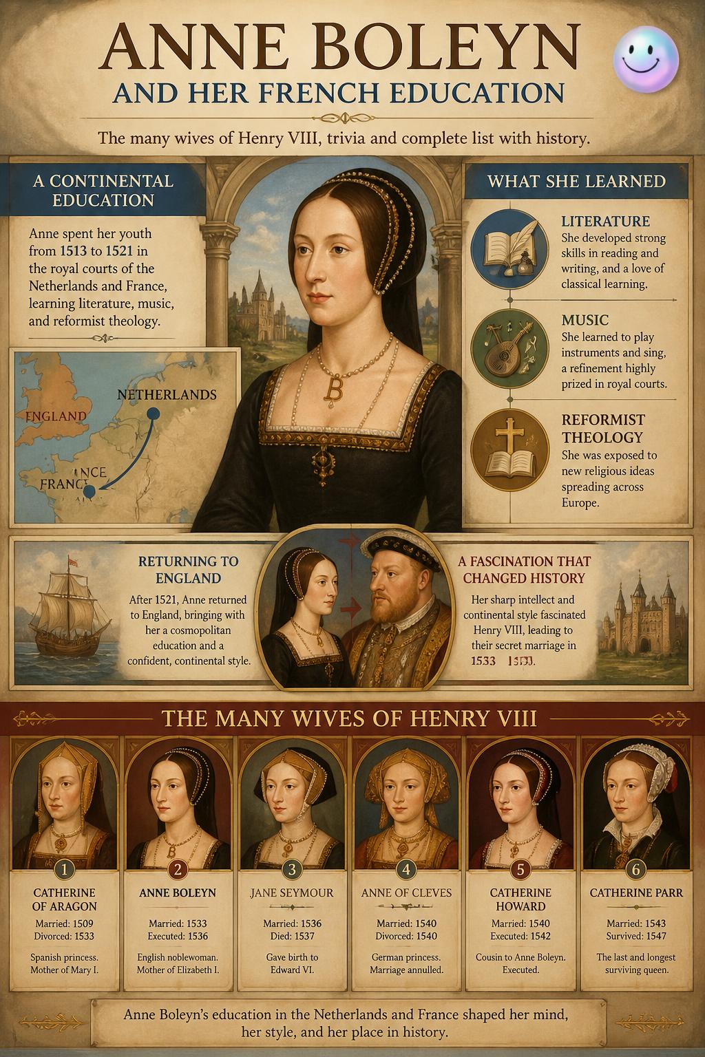 Anne Boleyn and her French education