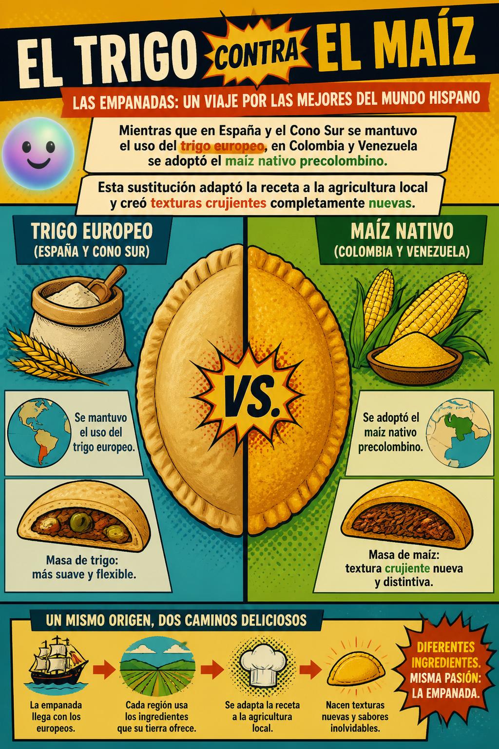 El trigo contra el maíz