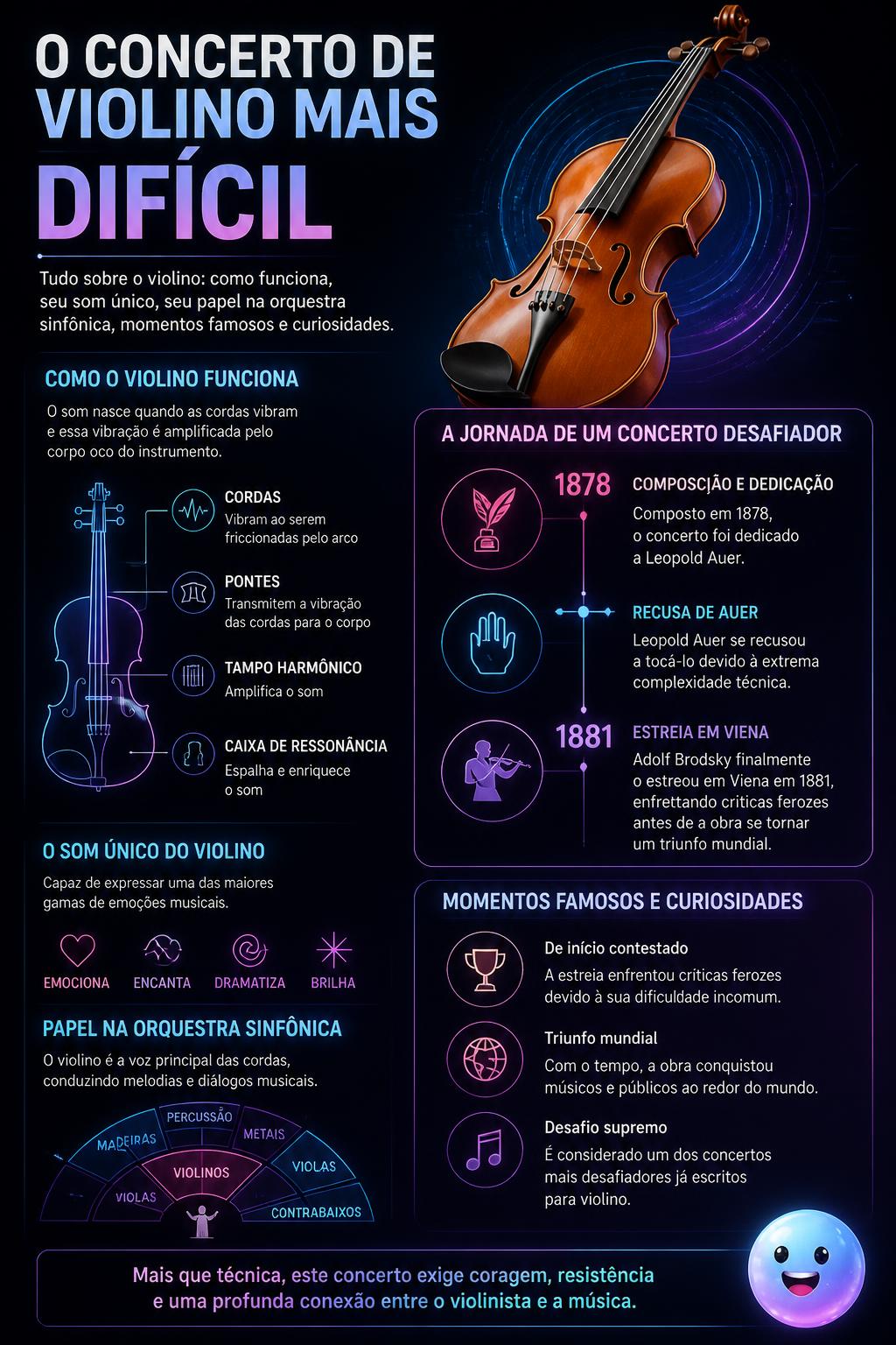 O concerto de violino mais difícil