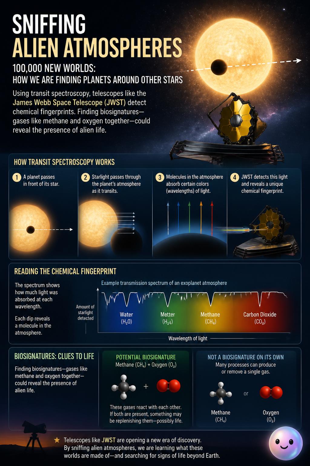 Sniffing alien atmospheres