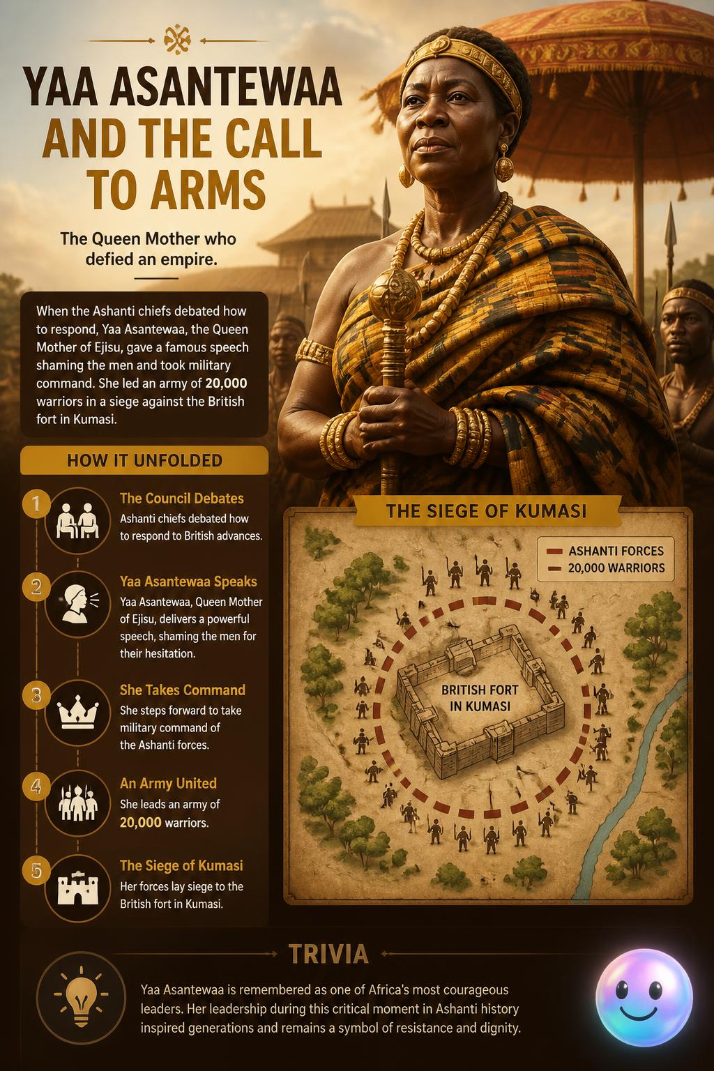 Yaa Asantewaa and the call to arms
