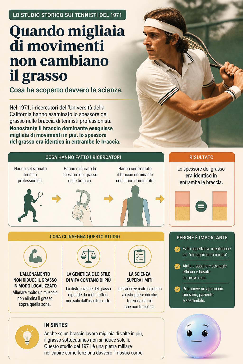 Lo studio storico sui tennisti del 1971