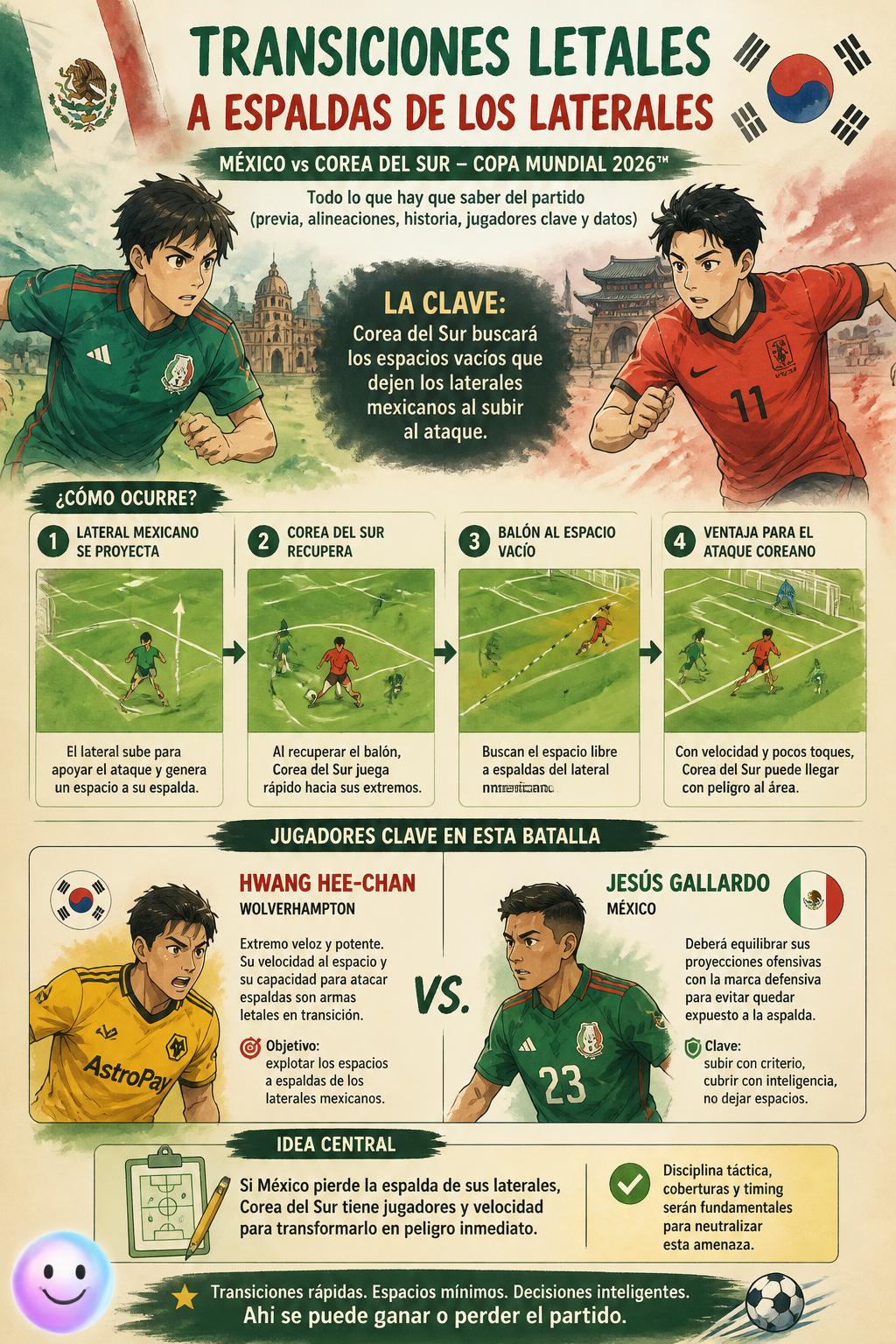 Las transiciones letales a espaldas de los laterales
