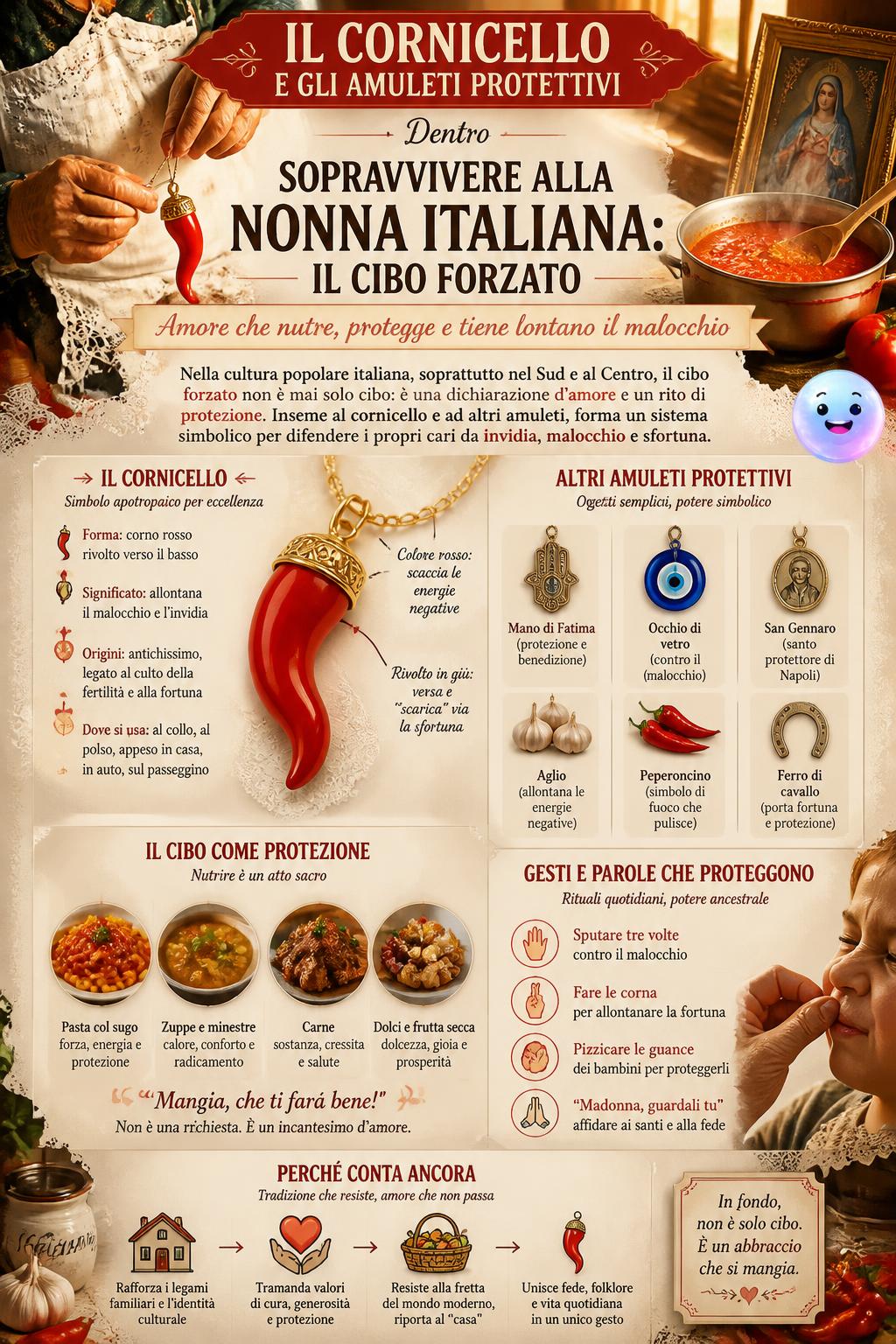 Il cornicello e gli amuleti protettivi