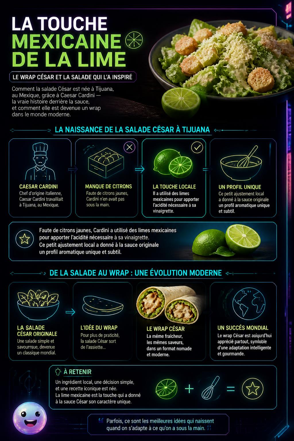 La touche mexicaine de la lime