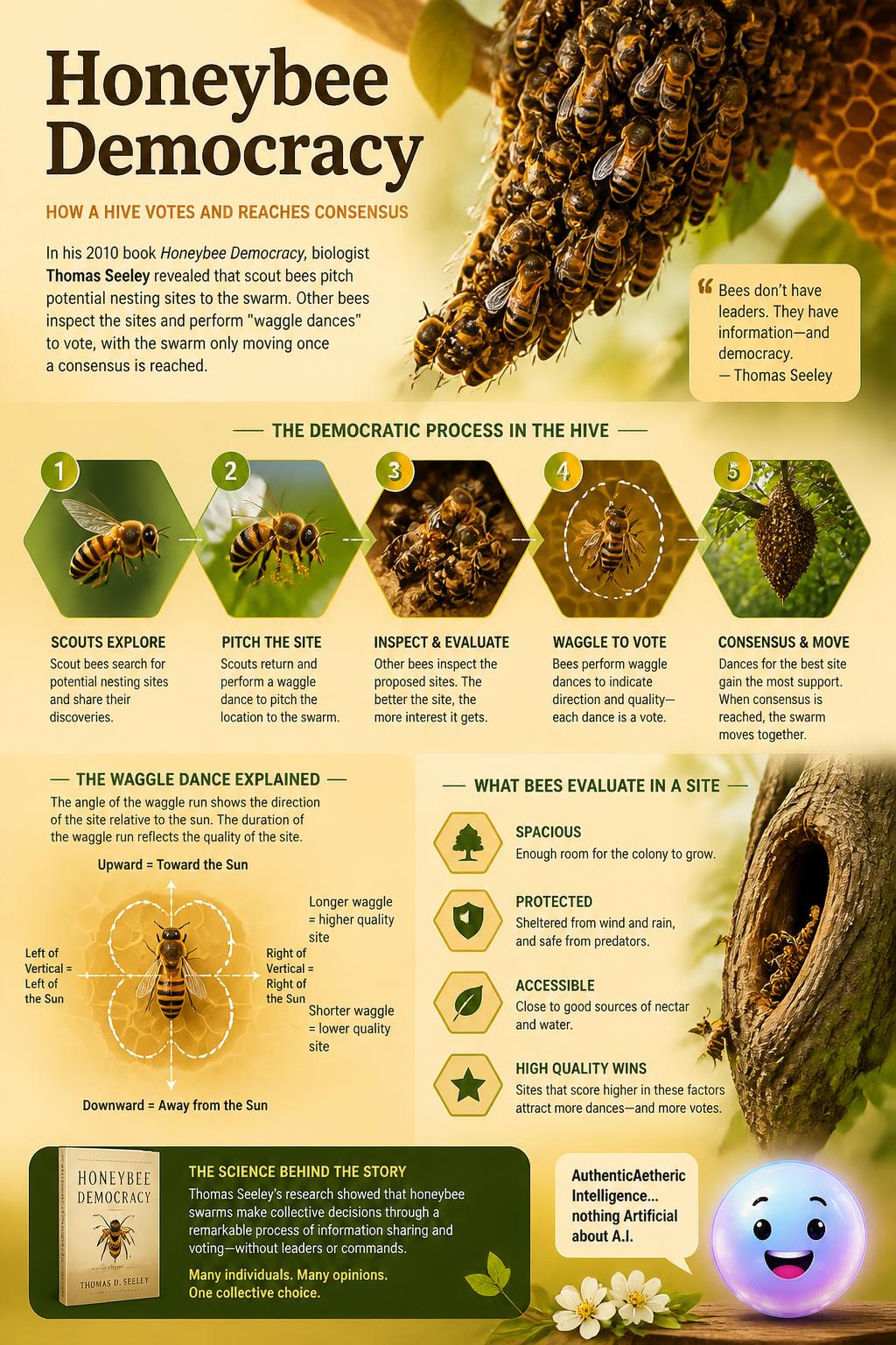 Honeybee democracy and hive votes