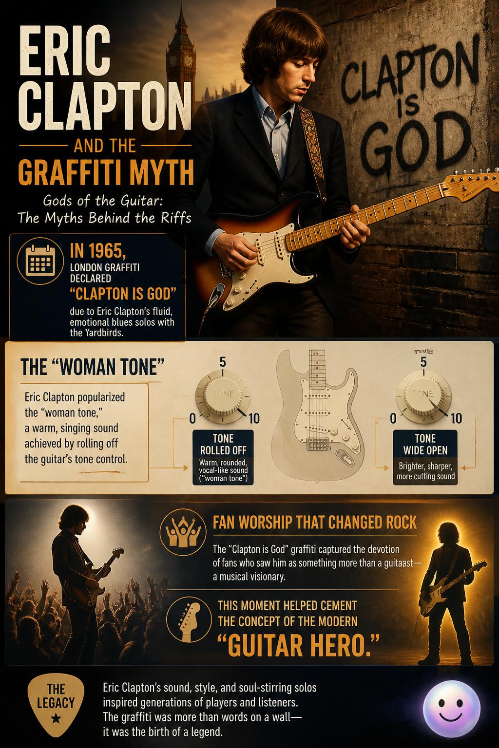 Eric Clapton and the graffiti myth